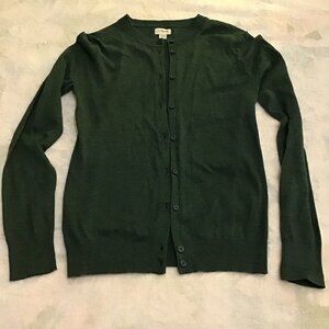 Dark Green Cardigan